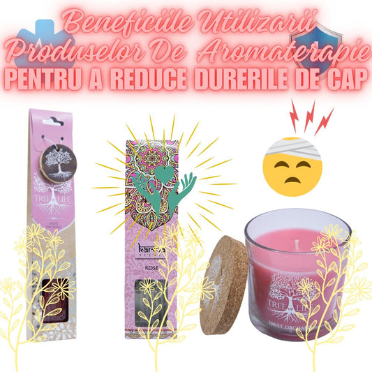 Beneficiile Utilizarii Produselor De Aromaterapie Pentru a Reduce Durerile De Cap