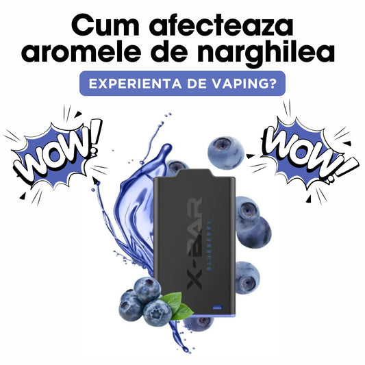 Cum afecteaza aromele de narghilea experienta de vaping?