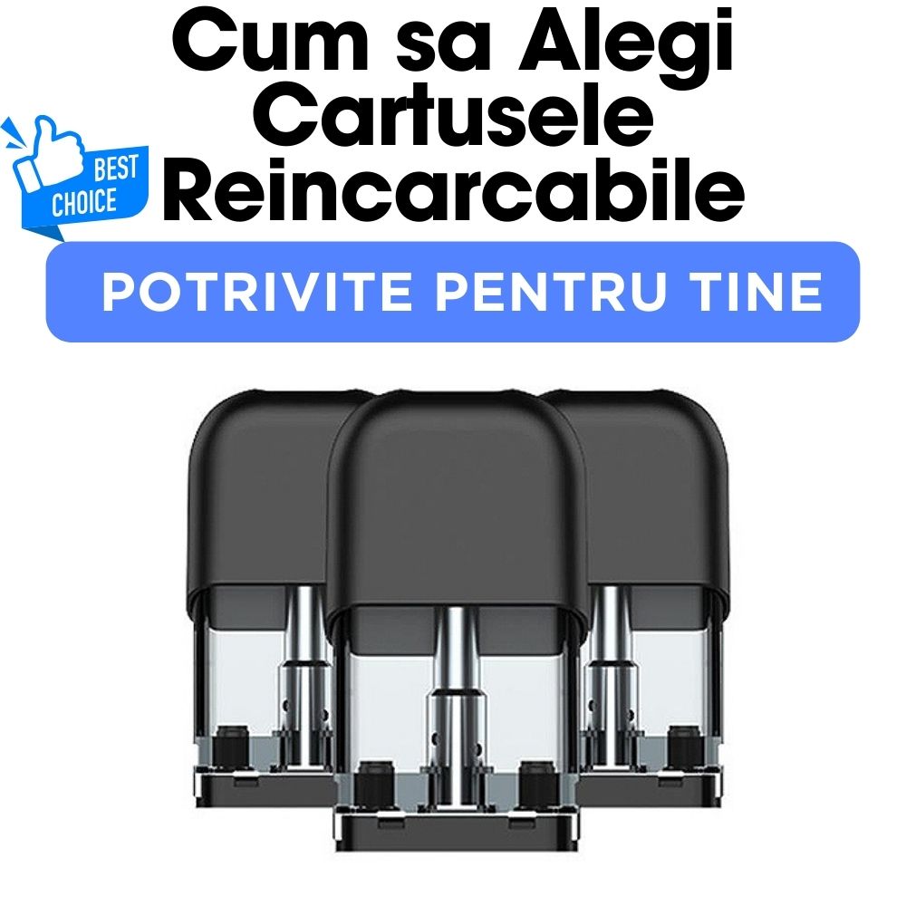 Cum sa Alegi Cartusele Reincarcabile Potrivite pentru Tine