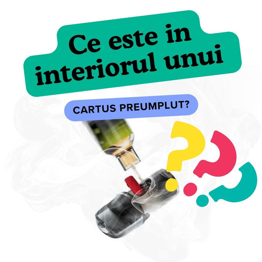 Ce este in interiorul unui cartus preumplut pentru tigari electronice?