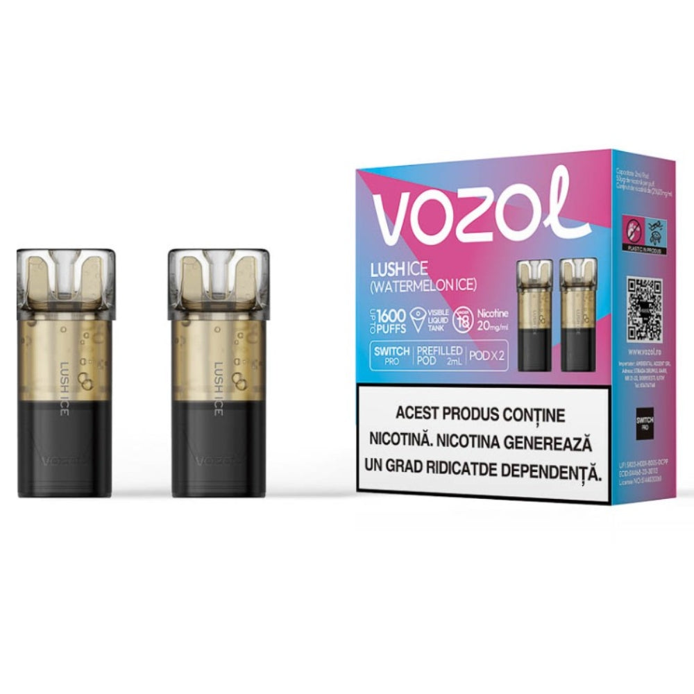 Lush Ice - Set 2x Cartuse Vozol Switch Pro