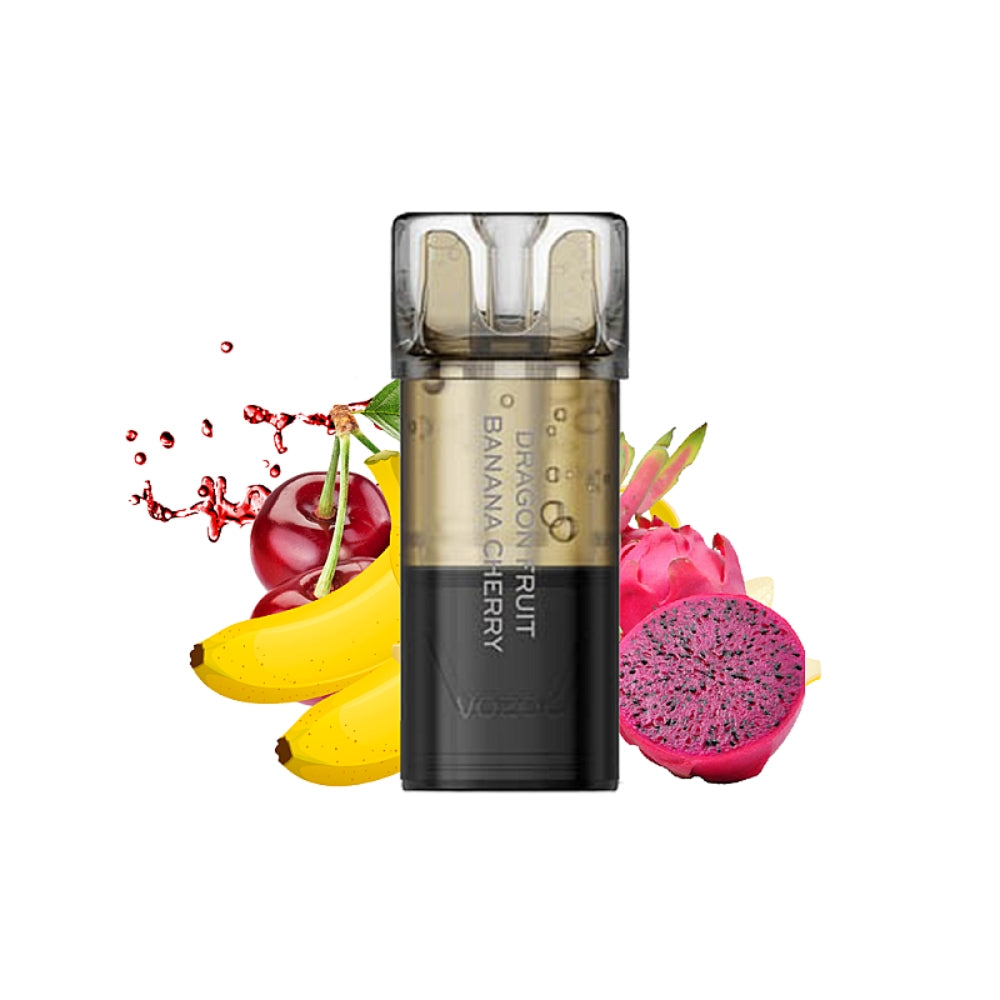 Dragon Fruit Banana Cherry - Set 2x Cartuse Vozol Switch Pro