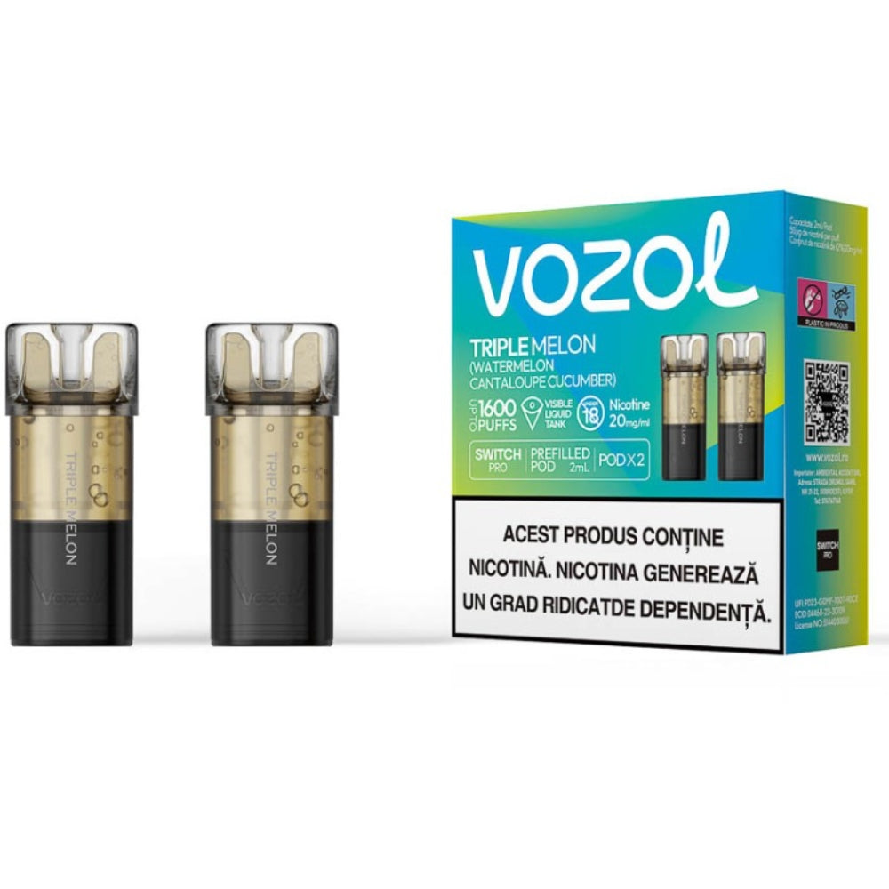 Triple Melon - Set 2x Cartuse Vozol Switch Pro