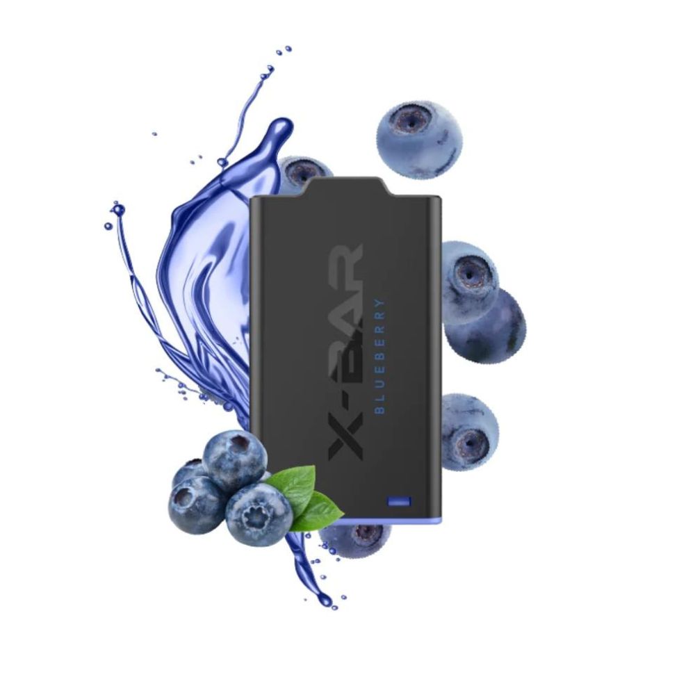 Blueberry - Pod (Cartus) Narghilea Electronica X-Bar E-Shisha 0mg