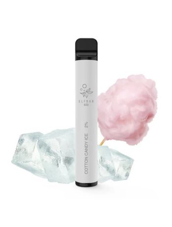 Elf Bar Cotton Candy Ice, 2% Nicotina, 600 Pufuri