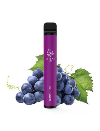 Elf Bar Grape, 2% Nicotina, 600 Pufuri