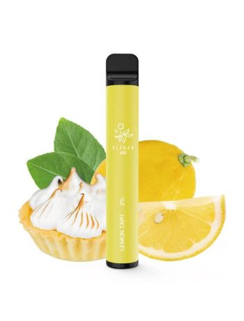 Elf Bar Lemon Tart, 2% Nicotina, 600 Pufuri