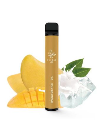 Elf Bar Mango Milk Ice, 2% Nicotina, 600 Pufuri