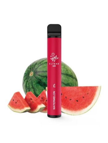 Elf Bar Watermelon, 2% Nicotina, 600 Pufuri