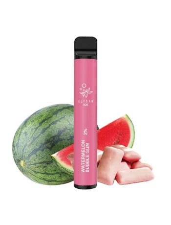 Elf Bar Watermelon Bubble Gum, 2% Nicotina, 600 Pufuri