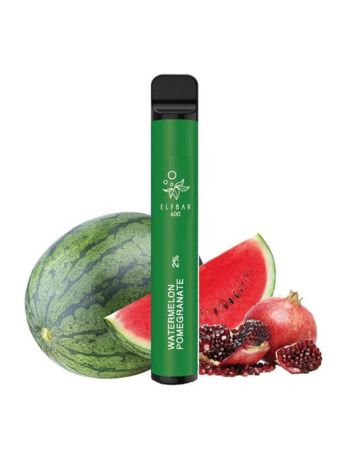 Elf Bar Watermelon Pomegranate, 2% Nicotina, 600 Pufuri