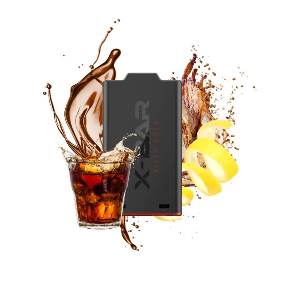 Fizzy Cola - Pod (Cartus) Narghilea Electronica X-Bar E-Shisha 0mg