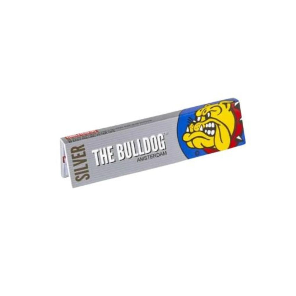 Foite The Bulldog Amsterdam King Size Slim (KSS) Silver + Filtre de Carton