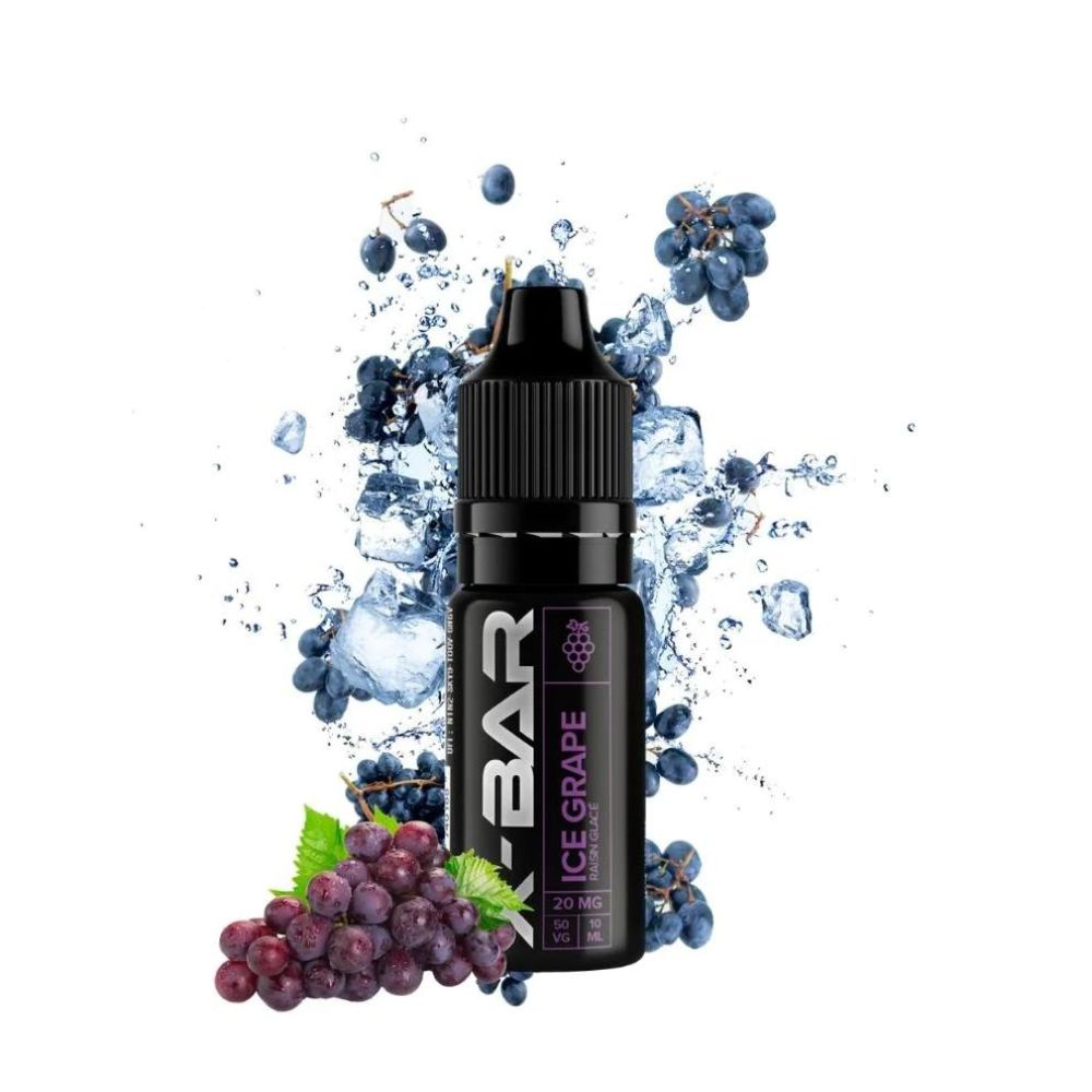 Ice Grape - Lichid Tigara Electronica X-Bar 20mg 10ml