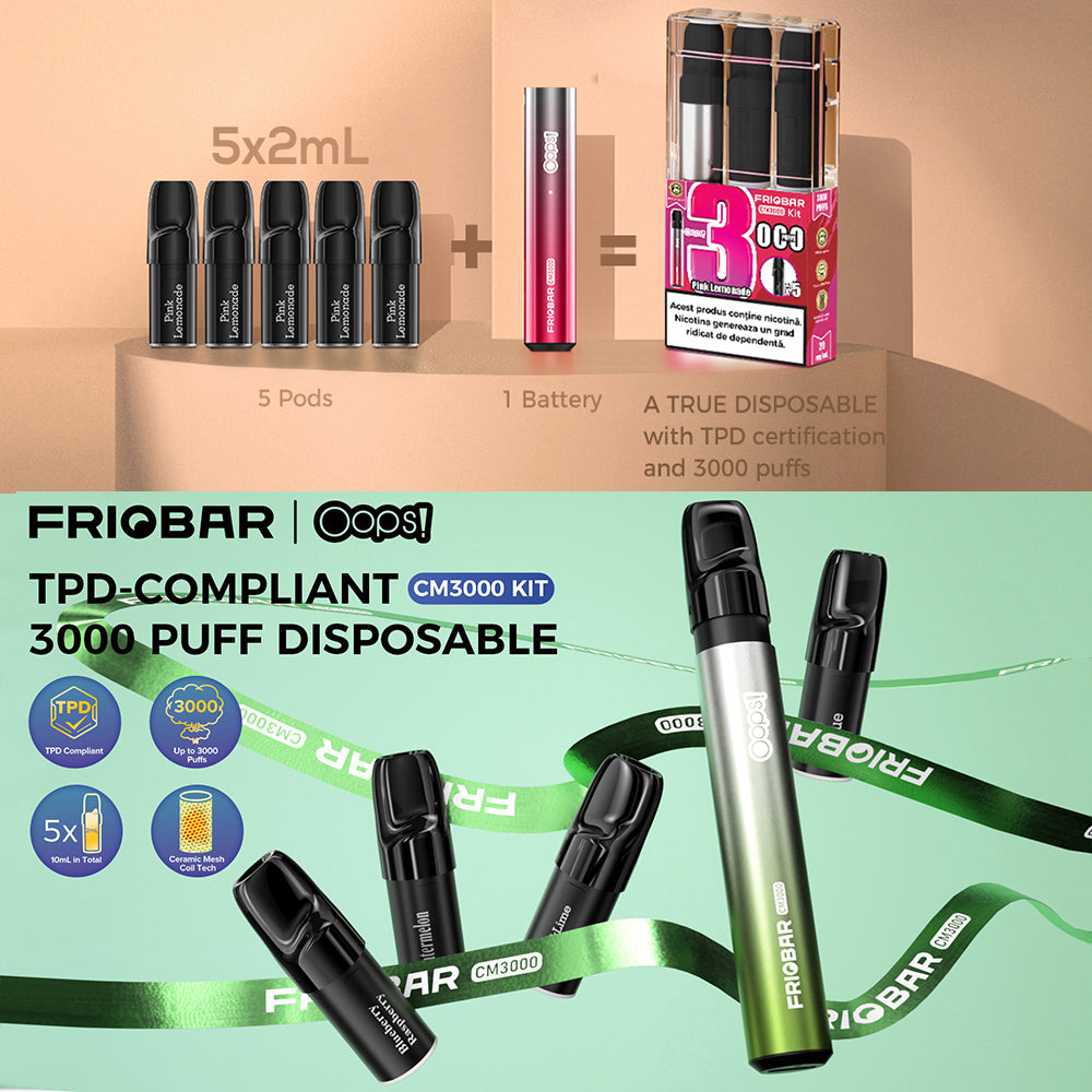 Lemon Lime - Oops! Kit Friobar 3000, 2% Nicotina