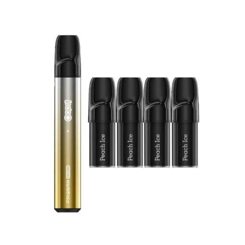 Peach Ice - Oops! Kit Friobar 3000, 2% Nicotina