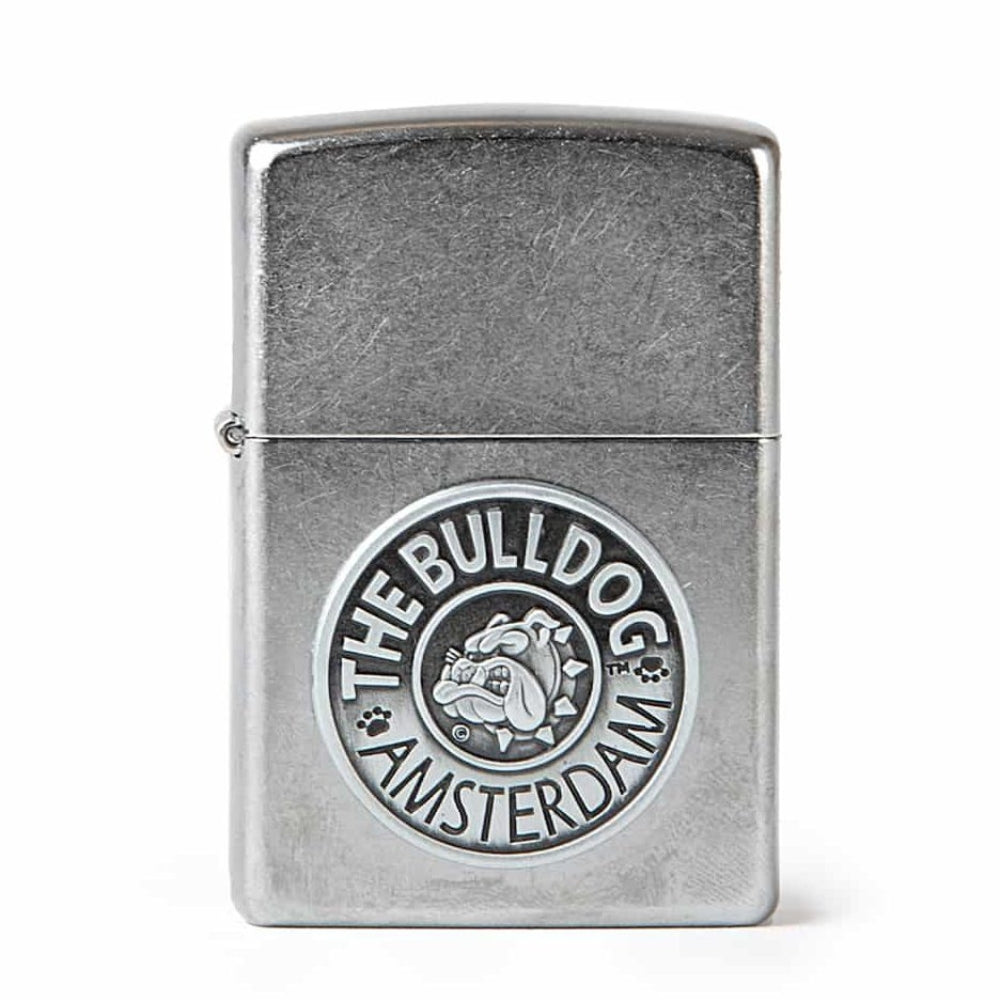 Bricheta ZIPPO The Bulldog Amsterdam - Embossed Amsterdam