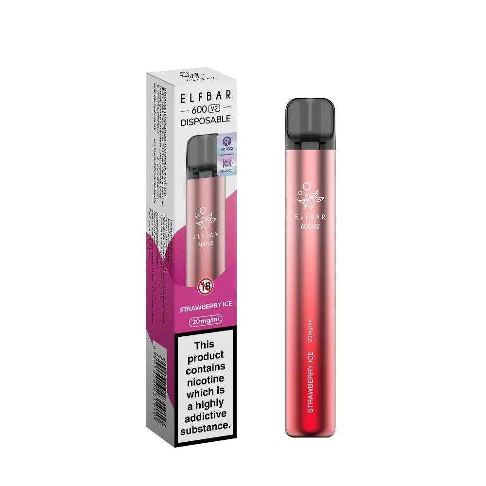 Elf Bar 600V2 - Strawberry Ice