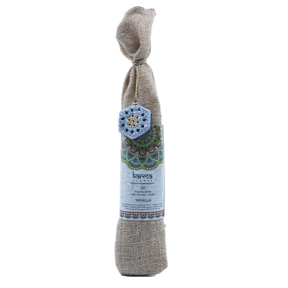 30 Betisoare Parfumate Aromaterapie - Vanilla, Karma Scents