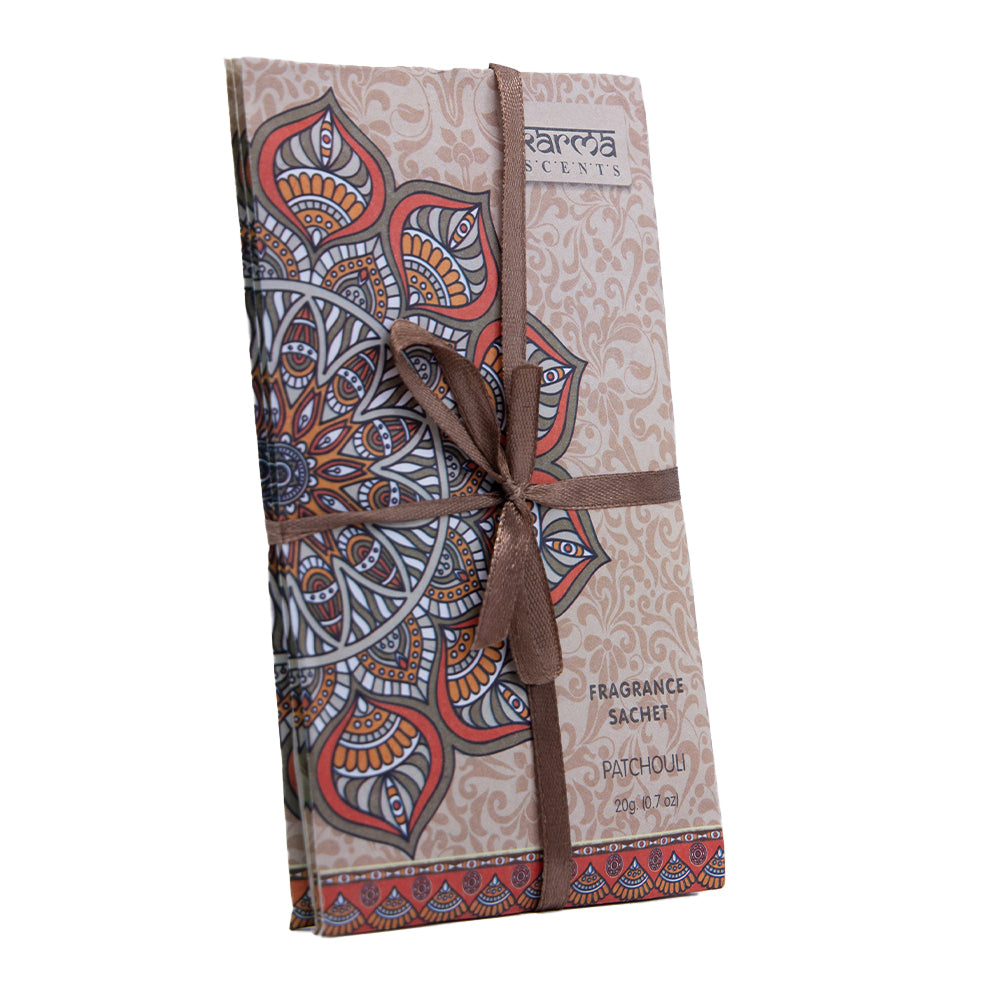 Set 3 Saculeti Parfumati, Patchouli - Karma Scents