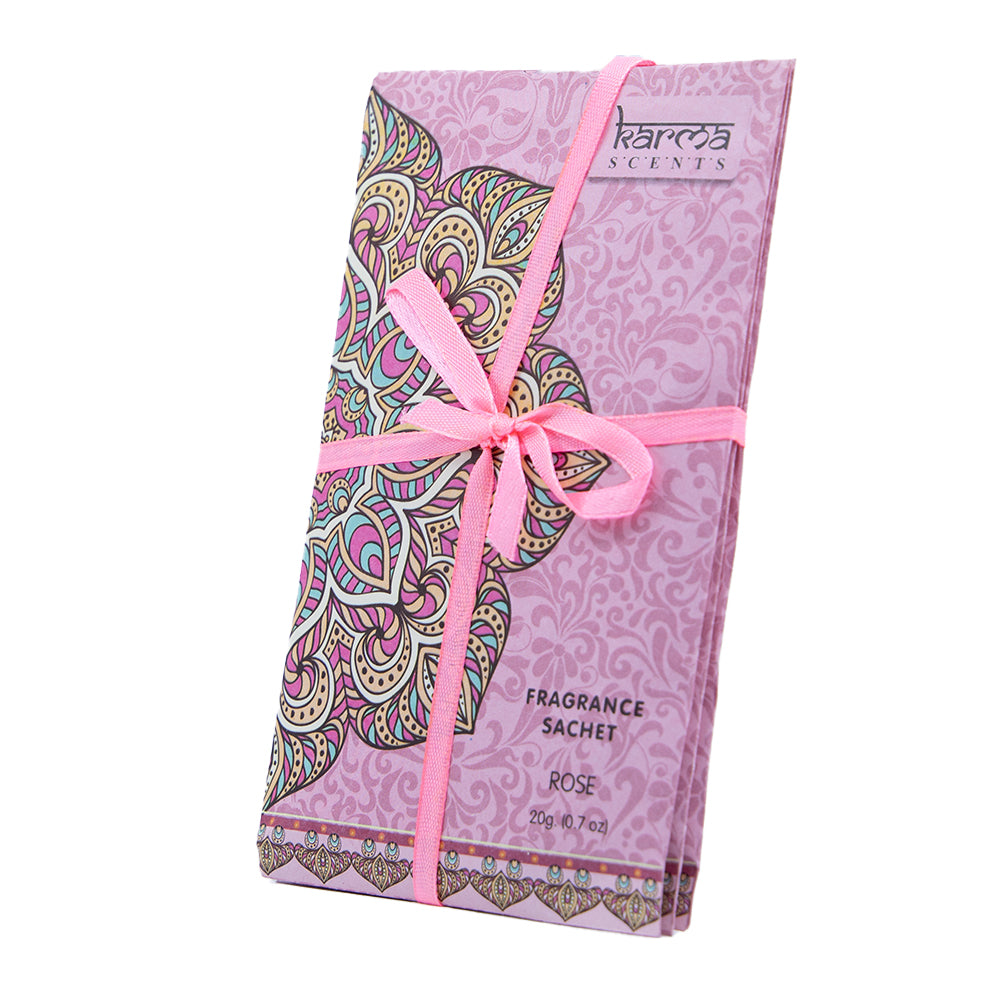 Set 3 Saculeti Parfumati, Rose - Karma Scents
