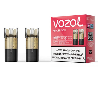 Apple Peach - Set 2x Cartuse Vozol Switch Pro