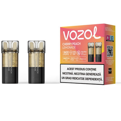 Cherry Peach Lemonade -  Set 2x Cartuse Vozol Switch Pro