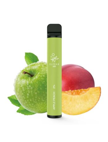 Elf Bar Apple Peach, 2% Nicotina, 600 Pufuri