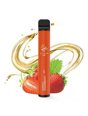 Elf Bar ElfBull Strawberry (Strawberry Energy), 2% Nicotina, 600 Pufuri