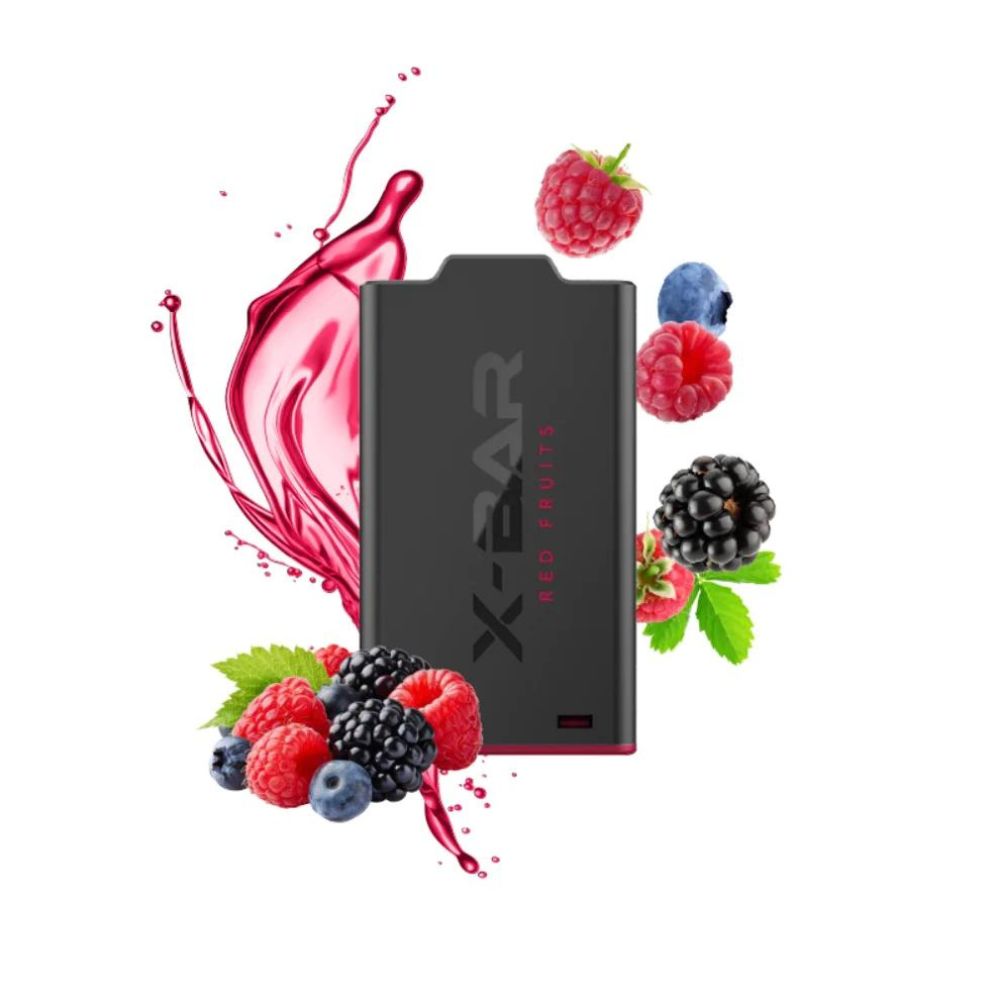 Red Fruits - Pod (Cartus) Narghilea Electronica X-Bar E-Shisha 0mg