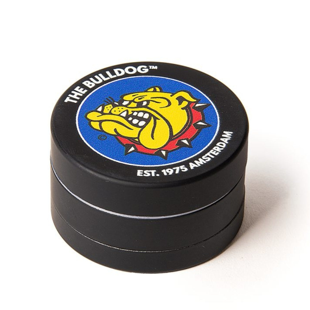 Grinder Metalic The Bulldog Amsterdam 40mm Negru