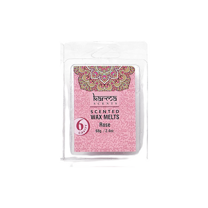 Cuburi Ceara Parfumata Karma pentru Aromaterapie, Rose
