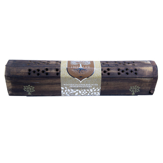 Cutie Lemn cu Betisoare Parfumate 10 buc, Moonlit Woods - Tree Of Life