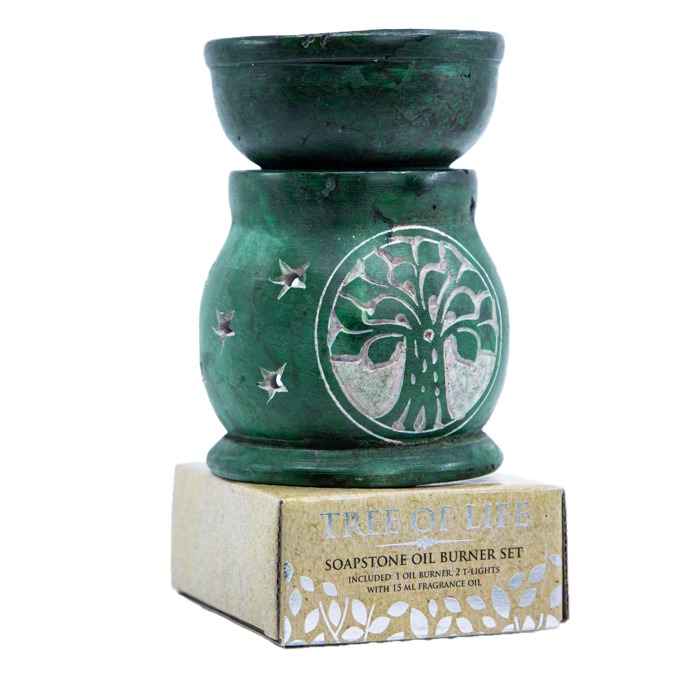 Set Aromaterapie cu Ulei si Difuzor, Forest Rain - Tree Of Life