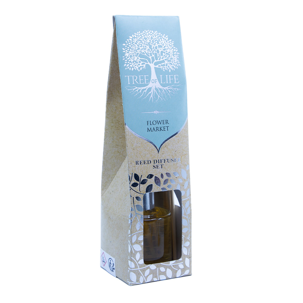 Odorizant cu Betisoare Aromaterapie 50 ml - Flower Market, Tree Of Life