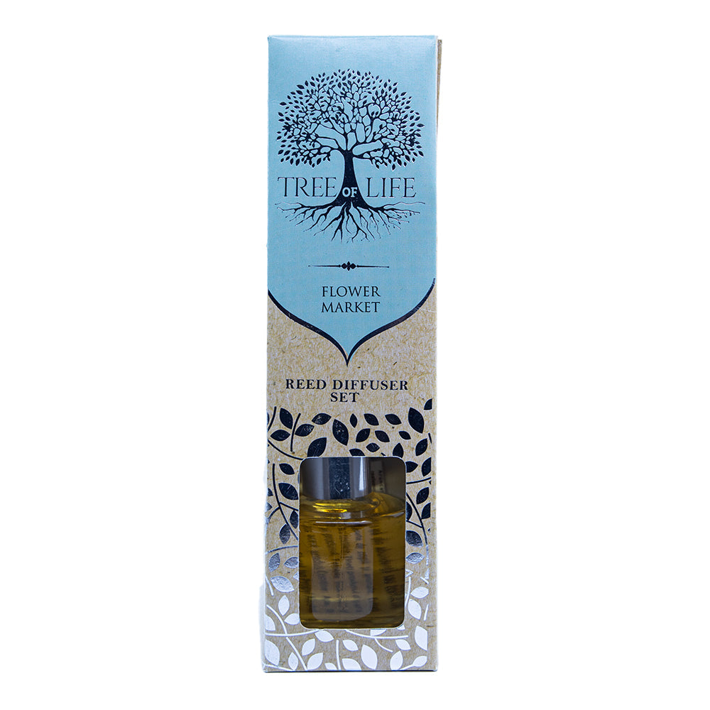 Odorizant cu Betisoare Aromaterapie 50 ml - Flower Market, Tree Of Life