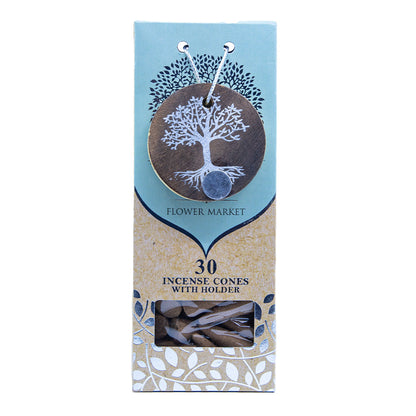 Conuri Parfumate cu Suport, Flower Market- Tree Of Life