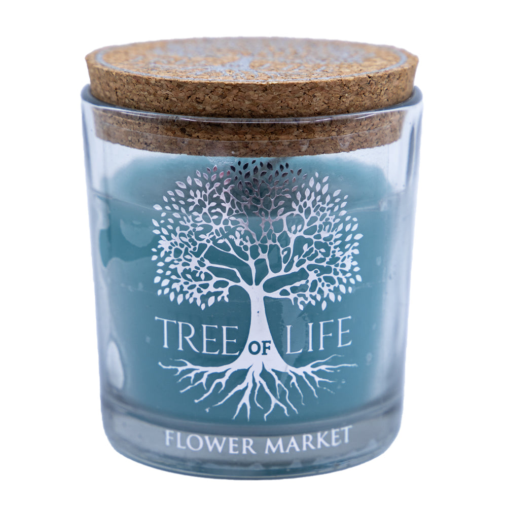 Lumanare Parfumata 120gr, Flower Market - Tree Of Life