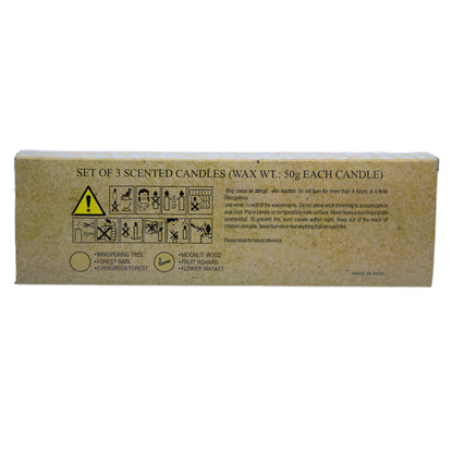 Set 3 Lumanari Parfumate, Diverse arome - Tree Of Life