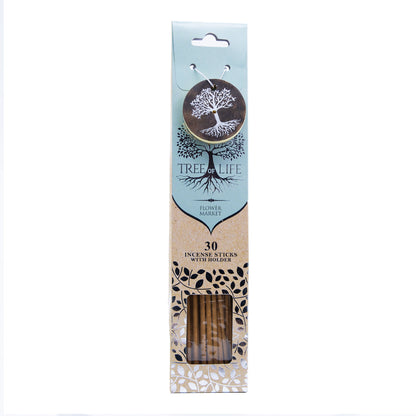 Betisoare Parfumate cu Suport, 30buc, Flower Market - Tree Of Life