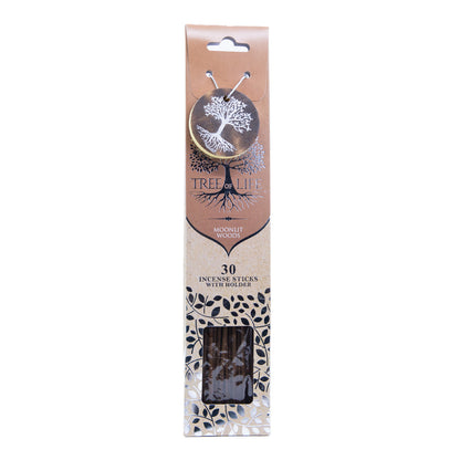 Betisoare Parfumate cu Suport, 30buc, Moonlit Woods - Tree Of Life